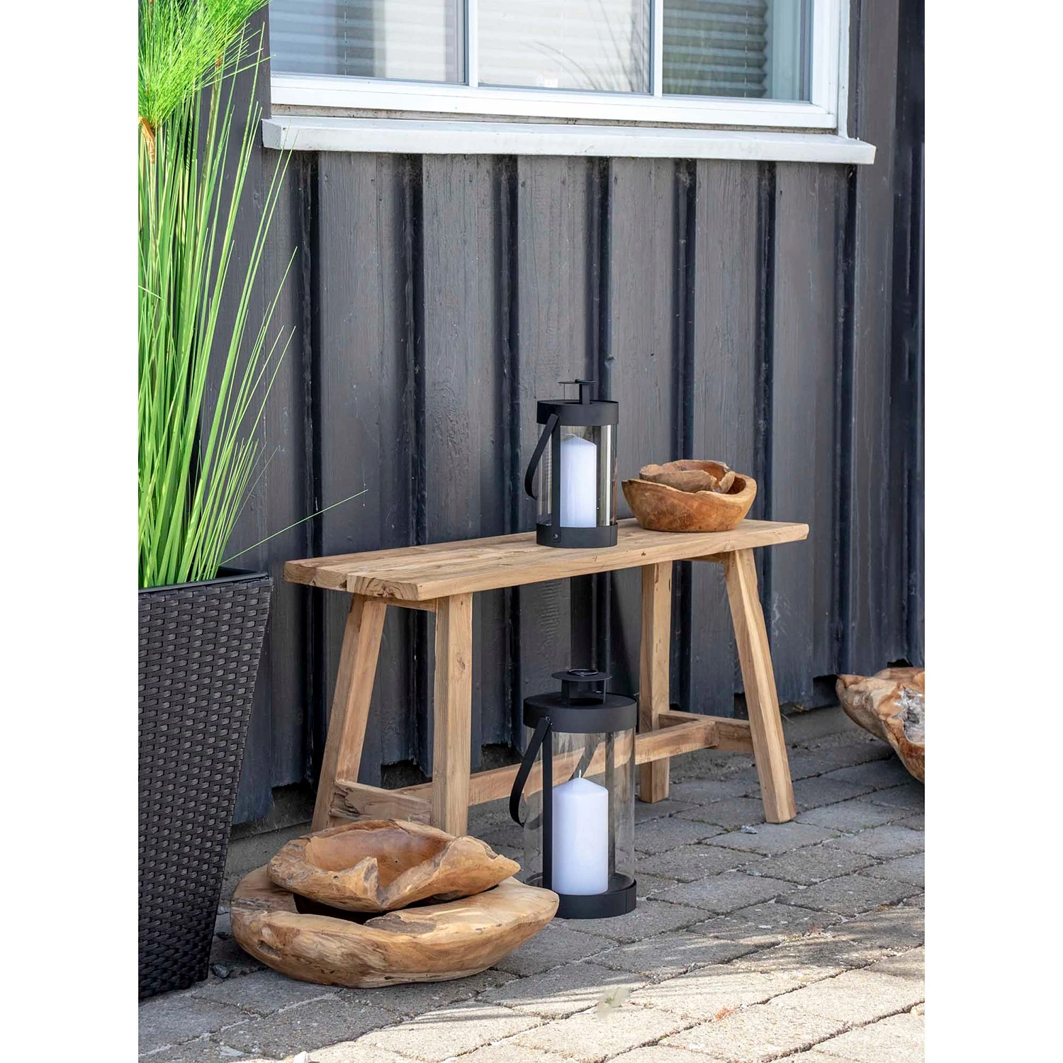 Twentyfour Laterne Bondi (2-teilig) - Kristallglas / Stahl - Transparent / Schwarz 8 Twentyfour Laterne Bondi (2-teilig) - Kristallglas / Stahl - Transparent / Schwarz – Bild 6