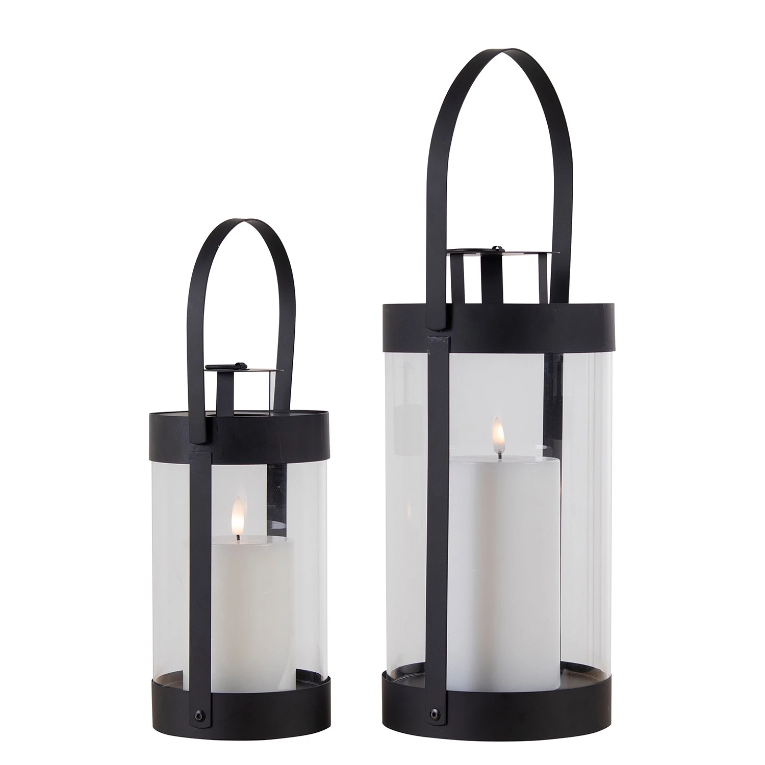 Twentyfour Laterne Bondi (2-teilig) - Kristallglas / Stahl - Transparent / Schwarz 10 Twentyfour Laterne Bondi (2-teilig) - Kristallglas / Stahl - Transparent / Schwarz – Bild 8