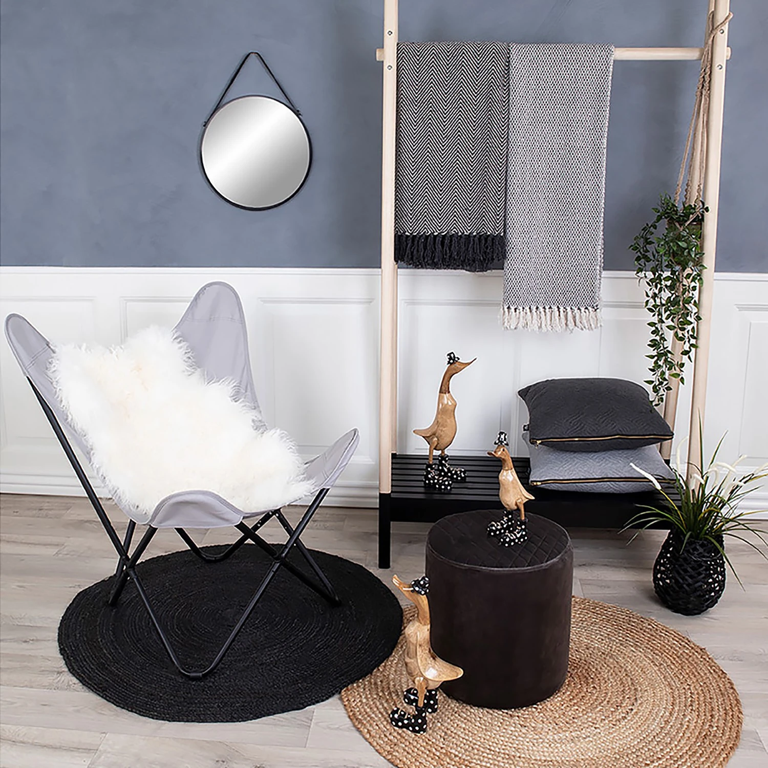 Twentyfour Dekofigur Vigo (3-teilig) - Bambus - Schwarz 5 Twentyfour Dekofigur Vigo (3-teilig) - Bambus - Schwarz – Bild 3