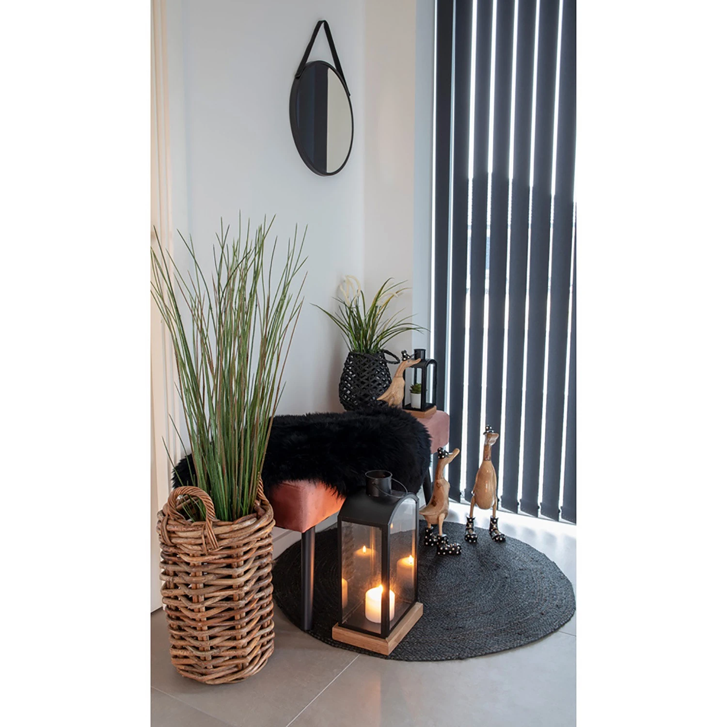 Twentyfour Dekofigur Vigo (3-teilig) - Bambus - Schwarz 6 Twentyfour Dekofigur Vigo (3-teilig) - Bambus - Schwarz – Bild 4