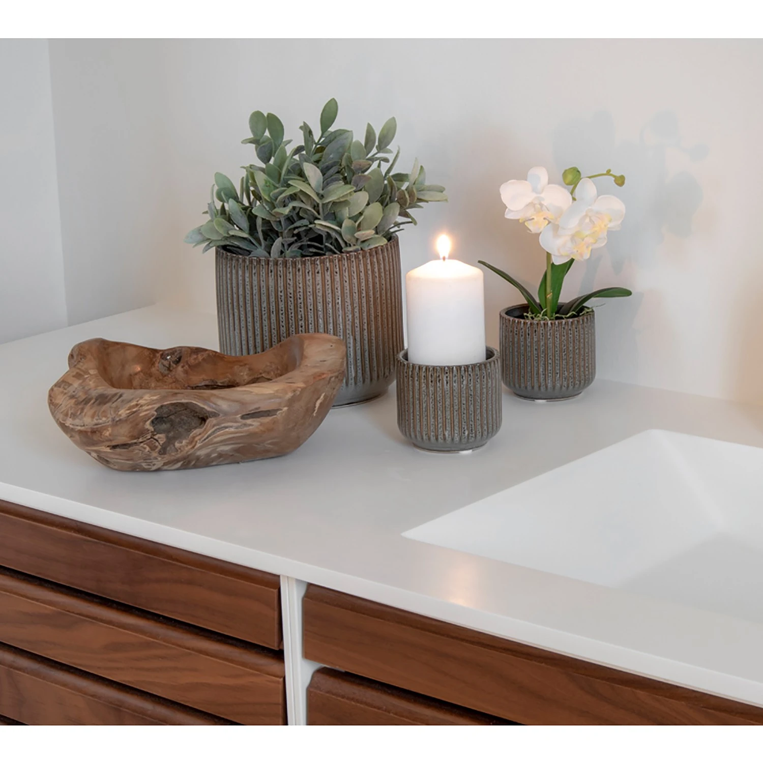 Twentyfour Schale Rio - Teakholz - Braun - Durchmesser: 30 cm 4 Twentyfour Schale Rio - Teakholz - Braun - Durchmesser: 30 cm – Bild 2