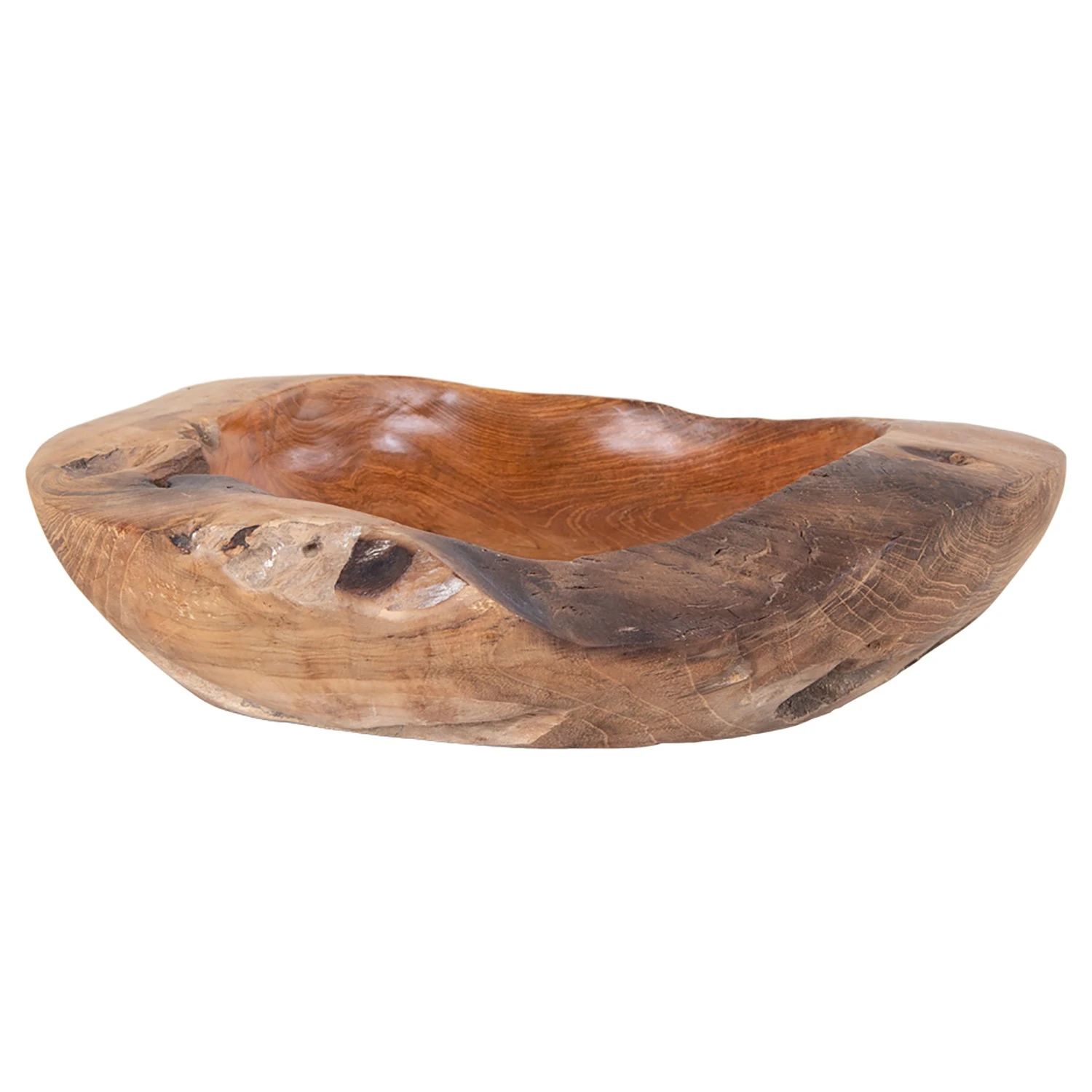 Twentyfour Schale Rio - Teakholz - Braun - Durchmesser: 30 cm 9 Twentyfour Schale Rio - Teakholz - Braun - Durchmesser: 30 cm – Bild 7