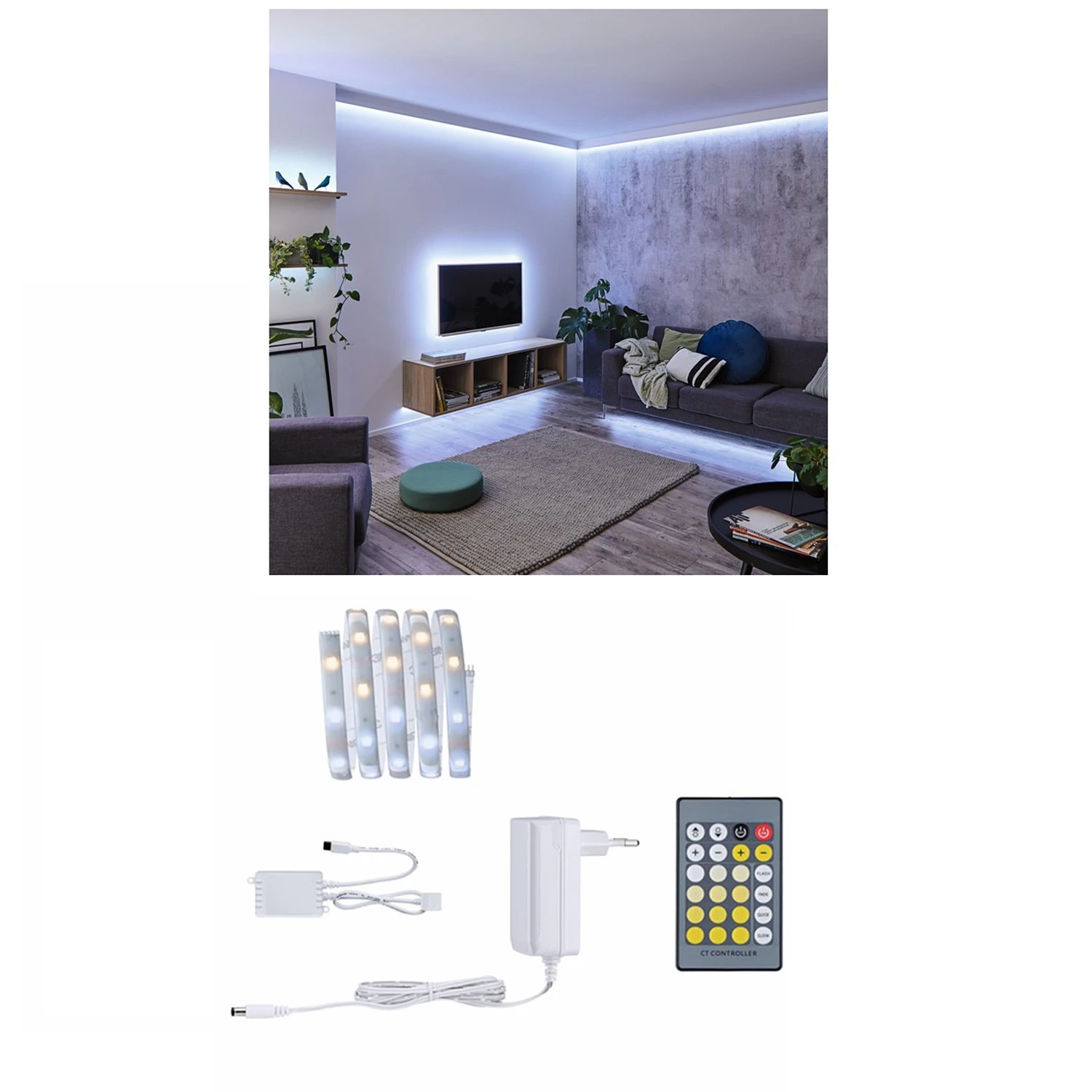 Paulmann LED-Stripes MaxLED 1,5m IX - Silikon 3 Paulmann LED-Stripes MaxLED 1,5m IX - Silikon