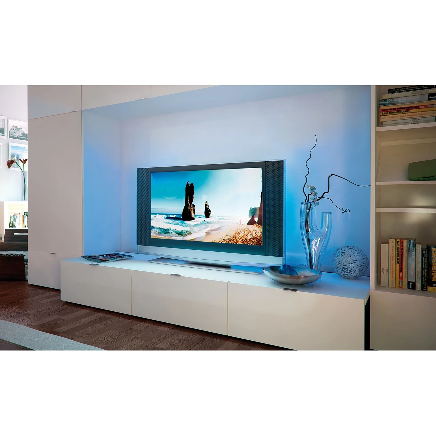 Paulmann LED-Stripes Marvieux 50 cm (2er-Set) - Aluminium - 1-flammig 5 Paulmann LED-Stripes Marvieux 50 cm (2er-Set) - Aluminium - 1-flammig – Bild 3