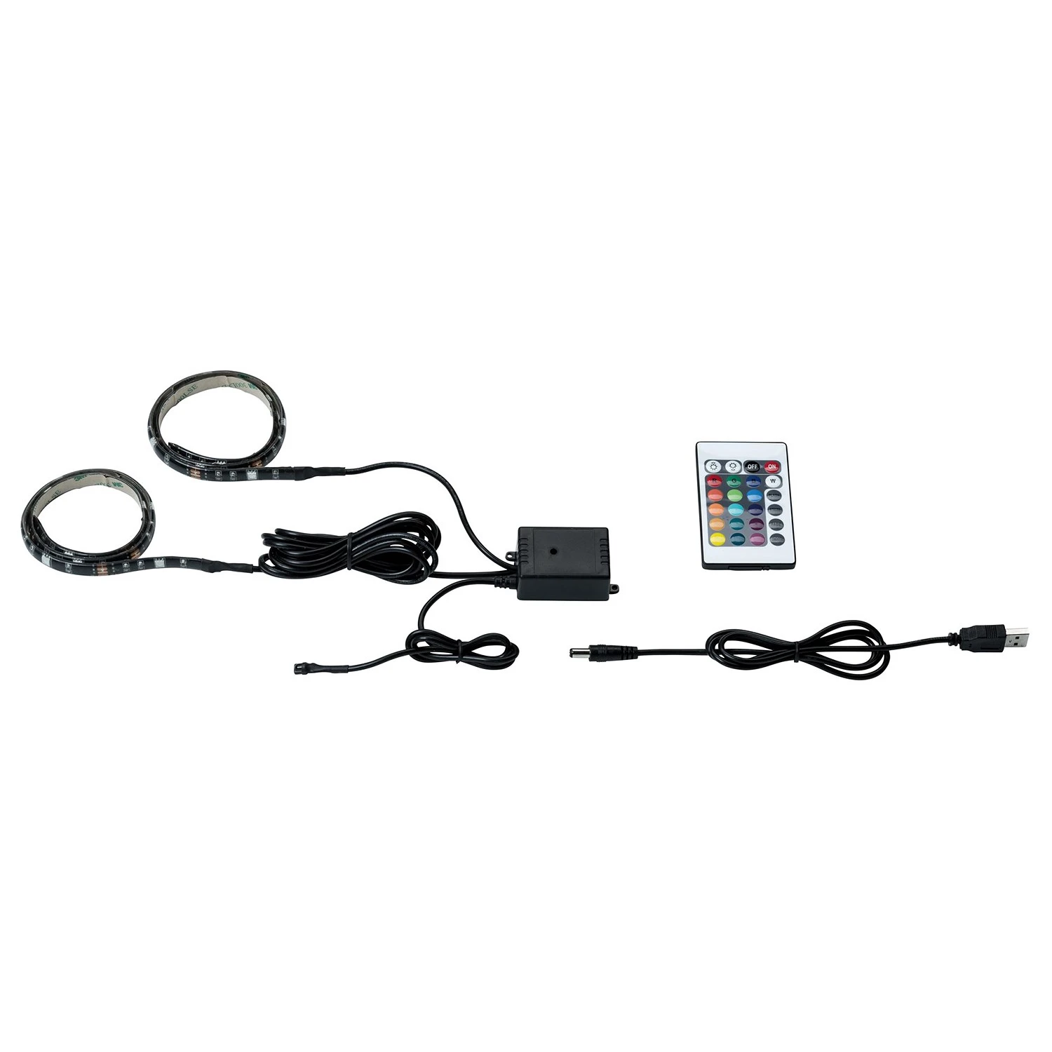 Paulmann LED-Stripes Marvieux 50 cm (2er-Set) - Aluminium - 1-flammig 8 Paulmann LED-Stripes Marvieux 50 cm (2er-Set) - Aluminium - 1-flammig – Bild 6