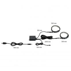 Paulmann LED-Stripes Marvieux 50 cm (2er-Set) - Aluminium - 1-flammig 15 Paulmann LED-Stripes Marvieux 50 cm (2er-Set) - Aluminium - 1-flammig -Günstiges Deko Geschäft 1000254370 210325 09385300448 DETAILS P000000001000254370