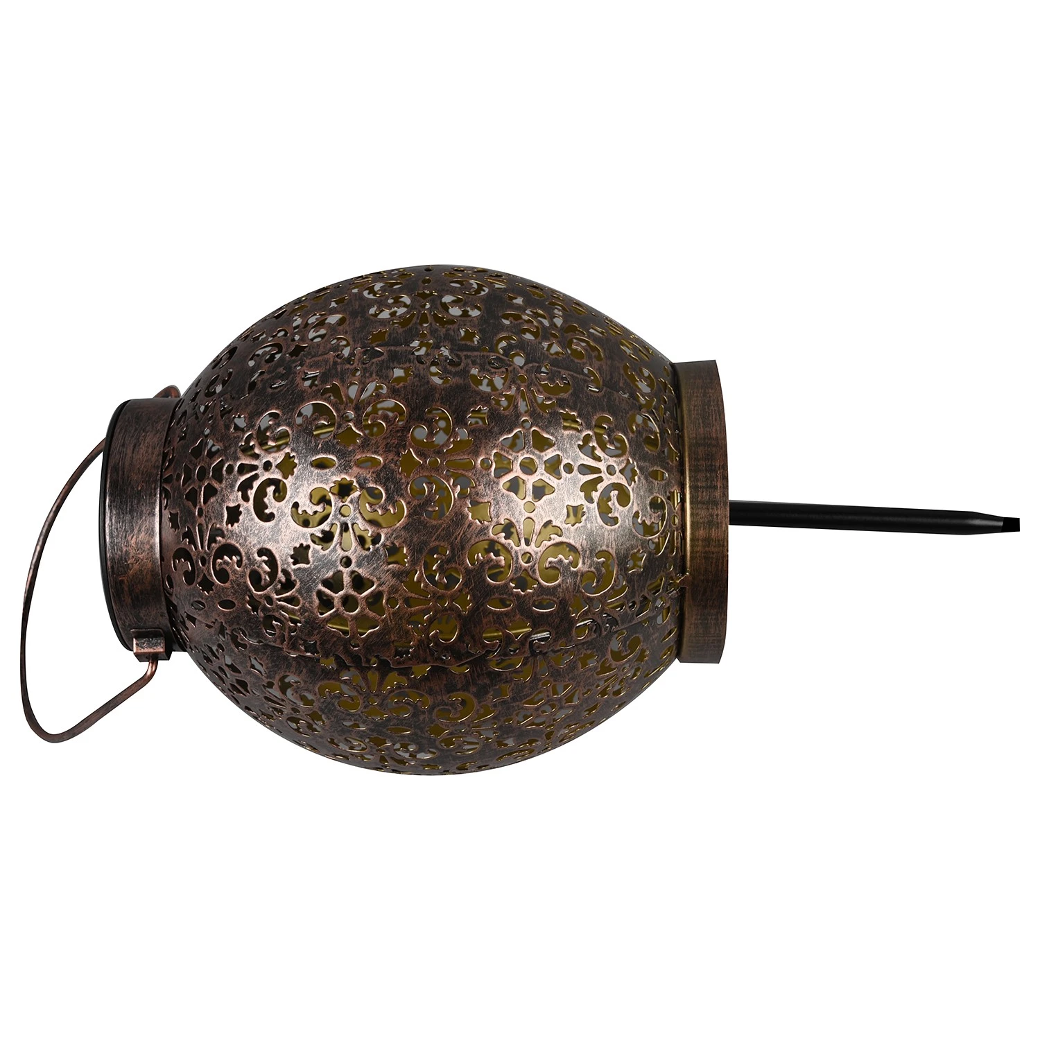 Reality Leuchten LED-Wegeleuchte Camiri - Eisen - 1-flammig - Kupfer 6 Reality Leuchten LED-Wegeleuchte Camiri - Eisen - 1-flammig - Kupfer – Bild 4