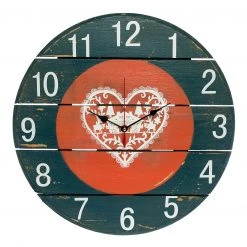 My Flair Wanduhr Century - Tanne - Grün