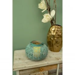 My Flair Orient Laterne Jawa - Eisen - Türkis - Durchmesser: 23 cm 8 My Flair Orient Laterne Jawa - Eisen - Türkis - Durchmesser: 23 cm -Günstiges Deko Geschäft 1000265638 210520 16214400117 MOOD DETAILS P000000001000265638 mood