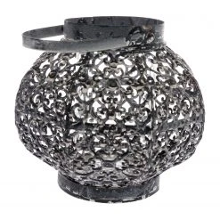 My Flair Laterne Meltem - Eisen - Silber