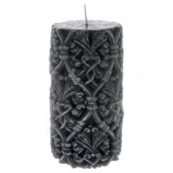 My Flair Kerze Cumbaya - Wachs - Grau