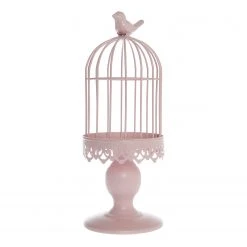 My Flair Kerzenhalter Natan - Metall - Pink