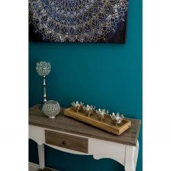 My Flair Kerzenhalter Tablett Krone - Kiefer - Braun -Günstiges Deko Geschäft 1000265722 210520 16220300476 MOOD DETAILS P000000001000265722 mood