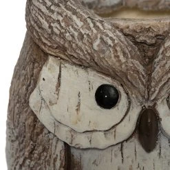 My Flair Blumentopf Pflanzeule - Polyresin - Braun -Günstiges Deko Geschäft 1000265728 210520 16220400500 DETAILS P000000001000265728