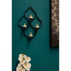 My Flair Wandkerzenhalter Aaron - Klarglas / Eisen - Schwarz -Günstiges Deko Geschäft 1000265737 210520 16220500530 MOOD DETAILS P000000001000265737 mood