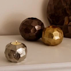 My Flair Teelichthalter Bowlo - Eisen - Silber -Günstiges Deko Geschäft 1000265768 210520 16221000639 MOOD DETAILS P000000001000265768 mood