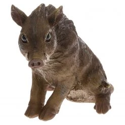 My Flair Dekofigur Wildschwein - Steingut