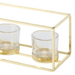 Boltze Windlicht Combo (2-teilig) - Eisen - Gold -Günstiges Deko Geschäft 1000270784 210608 06240200113 DETAILS P000000001000270784