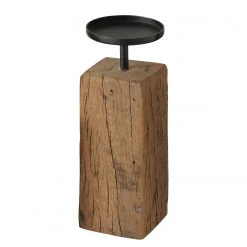 Boltze Kerzenleuchter Solea , 3 tlg., - Recyceltes Holz - Braun / Schwarz -Günstiges Deko Geschäft 1000270785 210608 06240200116 DETAILS P000000001000270785