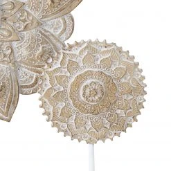 Boltze Dekoaufsteller Coiba I - Kunstharz - Weiß / Beige -Günstiges Deko Geschäft 1000270802 210608 06240700169 DETAILS P000000001000270802