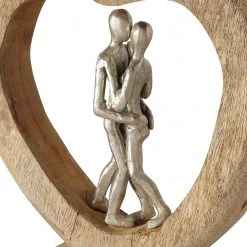 Boltze Dekoaufsteller Loya - Aluminium / Mango - Beige -Günstiges Deko Geschäft 1000270809 210608 06241000192 DETAILS P000000001000270809