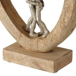 Boltze Dekoaufsteller Loya - Aluminium / Mango - Beige -Günstiges Deko Geschäft 1000270809 210608 06241000193 DETAILS P000000001000270809