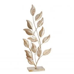 Boltze Dekoaufsteller Lingua - Eisen - Gold