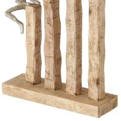 Boltze Dekoaufsteller Climbing - Aluminium / Mango - Beige -Günstiges Deko Geschäft 1000270852 210608 06242400338 DETAILS P000000001000270852