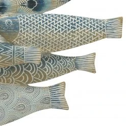 Boltze Wandobjekt Neptuny - Kunstharz - Blau / Weiß -Günstiges Deko Geschäft 1000270863 210608 06242800369 DETAILS P000000001000270863