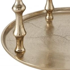 Boltze Kerzenleuchter Furo - Aluminium - Beige -Günstiges Deko Geschäft 1000270864 210608 06242800373 DETAILS P000000001000270864