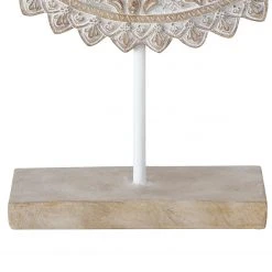 Boltze Dekoaufsteller Coiba II - Kunstharz - Weiß / Beige -Günstiges Deko Geschäft 1000270870 210608 06243100392 DETAILS P000000001000270870