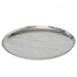 Boltze Teller Passia (2-teilig) - Aluminium - Silber -Günstiges Deko Geschäft 1000270916 210608 06245100543 DETAILS P000000001000270916
