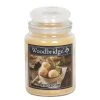 Woodbridge Candle Duftkerze Creamy Vanilla - Veredeltes Paraffin - Gelb - 565g -Günstiges Deko Geschäft 1000271531 210625 16470400075 IMAGE P000000001000271531