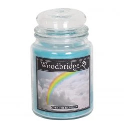 Woodbridge Candle Duftkerze Over The Rainbow - Veredeltes Paraffin - Weiß