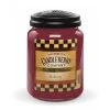 Candleberry Duftkerze Mulberry - Veredeltes Paraffin - Rot - 570g