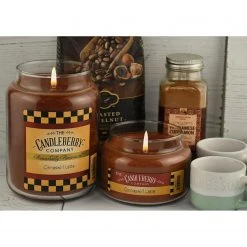 Candleberry Duftkerze Cinnaswirl - Veredeltes Paraffin - Braun - 570g -Günstiges Deko Geschäft 1000271584 210625 16483700274 MOOD DETAILS P000000001000271584 mood