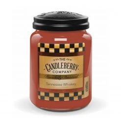 Candleberry Duftkerze Tennessee Whiskey - Veredeltes Paraffin - Orange - 570g