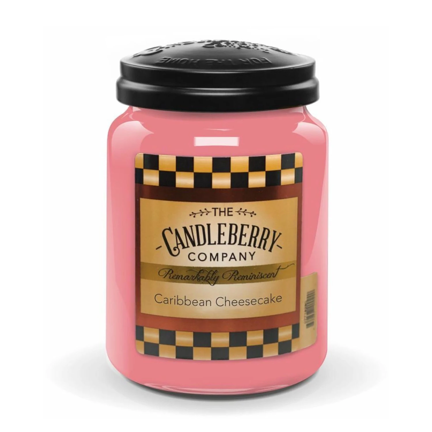 Candleberry Duftkerze Caribbean Cheesecake - Veredeltes Paraffin - Pink - 570g 3 Candleberry Duftkerze Caribbean Cheesecake - Veredeltes Paraffin - Pink - 570g