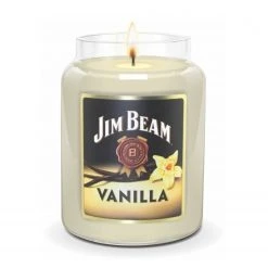Candleberry Duftkerze Jim Beam Vanilla - Veredeltes Paraffin - Weiß - 570g -Günstiges Deko Geschäft 1000271630 210625 16475500182 DETAILS P000000001000271630