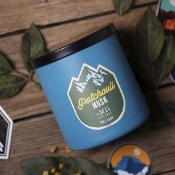 Colonial Candle Duftkerze Patchouli Musk - Soja Wachs Mischung - Blau - 425g -Günstiges Deko Geschäft 1000271656 210625 16485600306 MOOD DETAILS P000000001000271656 mood