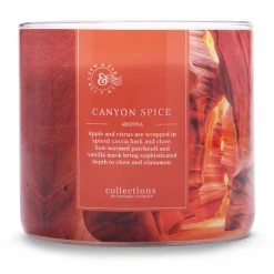 Colonial Candle Duftkerze Canyon Spice - Soja Wachs Mischung - Orange - 411g -Günstiges Deko Geschäft 1000271676 210625 16500300404 DETAILS P000000001000271676