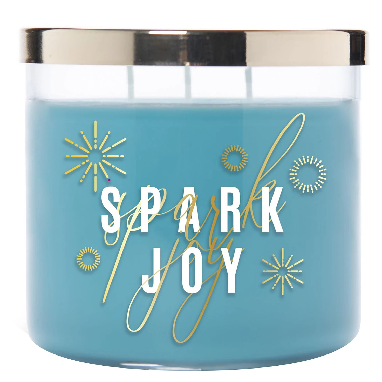 Colonial Candle Duftkerze Spark Joy - Soja Wachs Mischung - Blau - 411g 3 Colonial Candle Duftkerze Spark Joy - Soja Wachs Mischung - Blau - 411g