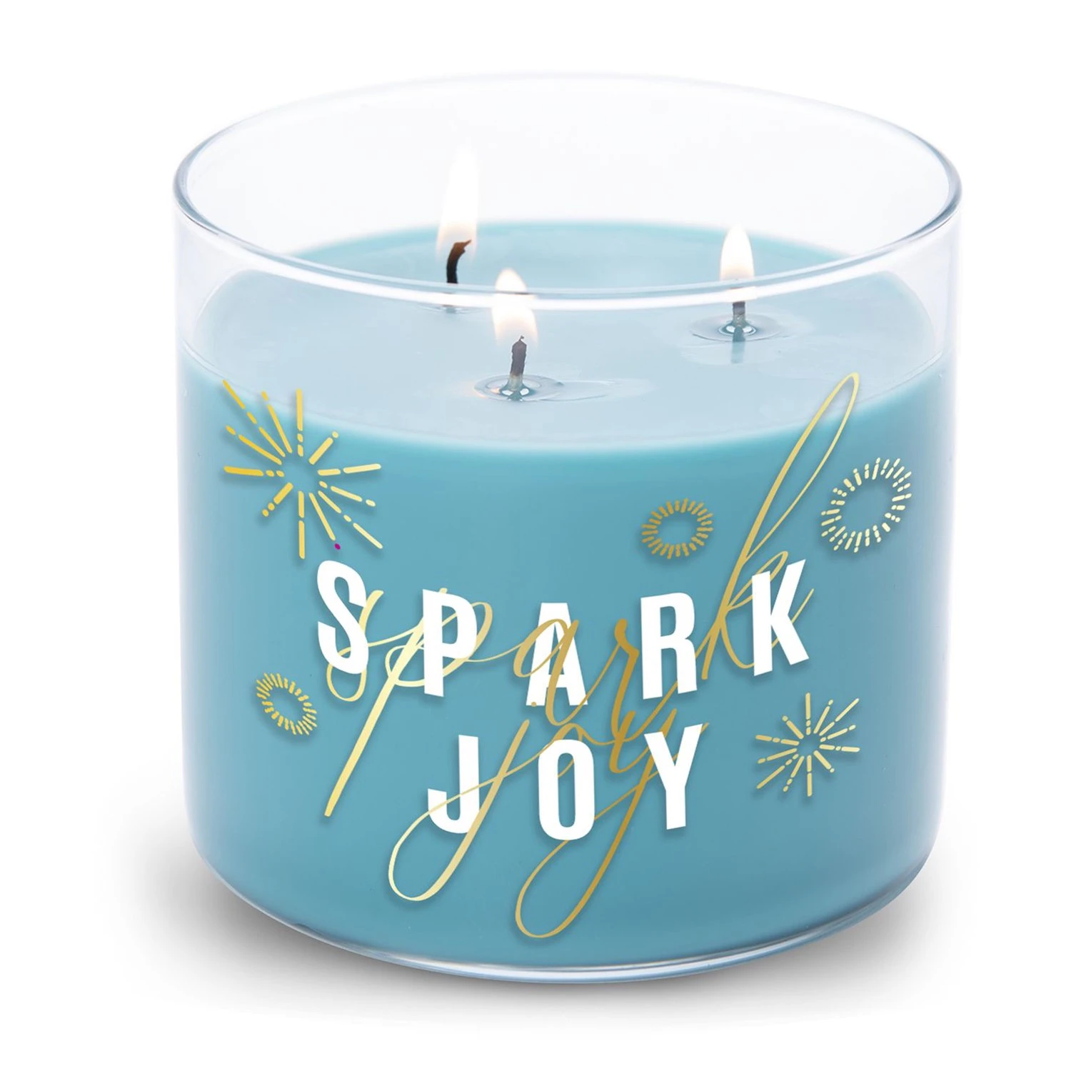 Colonial Candle Duftkerze Spark Joy - Soja Wachs Mischung - Blau - 411g 5 Colonial Candle Duftkerze Spark Joy - Soja Wachs Mischung - Blau - 411g – Bild 3