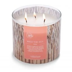Colonial Candle Duftkerze Maui Tiki Hut - Soja Wachs Mischung - Braun - 411g -Günstiges Deko Geschäft 1000271684 210625 16510800495 DETAILS P000000001000271684