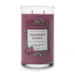 Colonial Candle Duftkerze Cranberry Cosmo - Soja Wachs Mischung - Rot - 538g -Günstiges Deko Geschäft 1000271691 210625 16500000401 DETAILS P000000001000271691