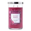 Colonial Candle Duftkerze Holiday Sparkle - Soja Wachs Mischung - Rot - 538g