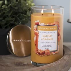 Colonial Candle Duftkerze Salted Caramel - Soja Wachs Mischung - Orange - 538g 9 Colonial Candle Duftkerze Salted Caramel - Soja Wachs Mischung - Orange - 538g -Günstiges Deko Geschäft 1000271698 210625 16502300379 MOOD DETAILS P000000001000271698 mood