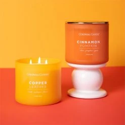 Colonial Candle Duftkerze Cinnamon Pumpkin - Soja Wachs Mischung - Orange - 411g -Günstiges Deko Geschäft 1000271702 210625 16501700421 MOOD DETAILS P000000001000271702 mood