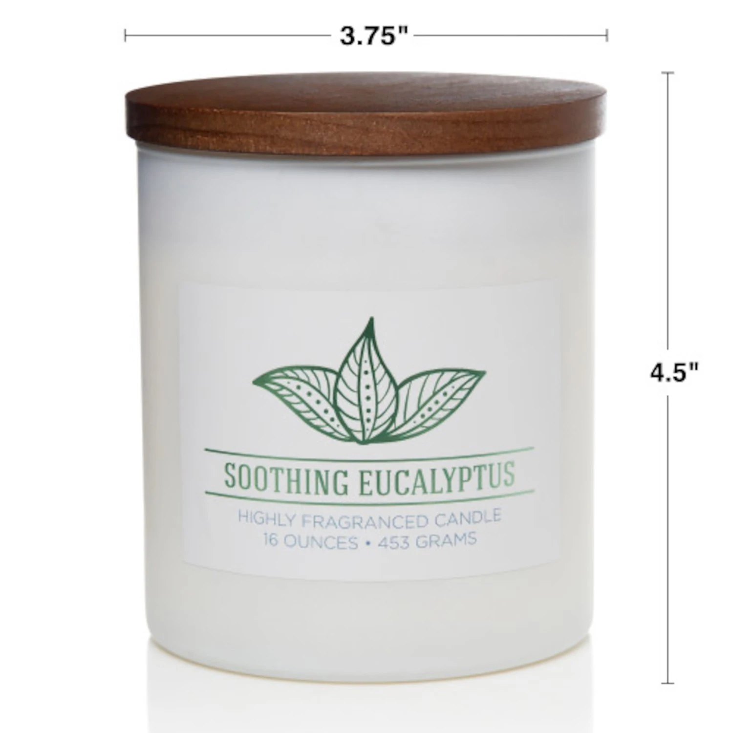 Colonial Candle Duftkerze Soothing Eucalyptus - Soja Wachs Mischung - Weiß - 453g 4 Colonial Candle Duftkerze Soothing Eucalyptus - Soja Wachs Mischung - Weiß - 453g – Bild 2