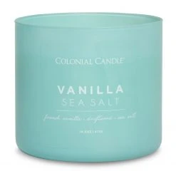 Colonial Candle Duftkerze Vanilla Sea Salt - Soja Wachs Mischung - Türkis - 411g 7 Colonial Candle Duftkerze Vanilla Sea Salt - Soja Wachs Mischung - Türkis - 411g -Günstiges Deko Geschäft 1000271744 210625 16511900463 DETAILS P000000001000271744